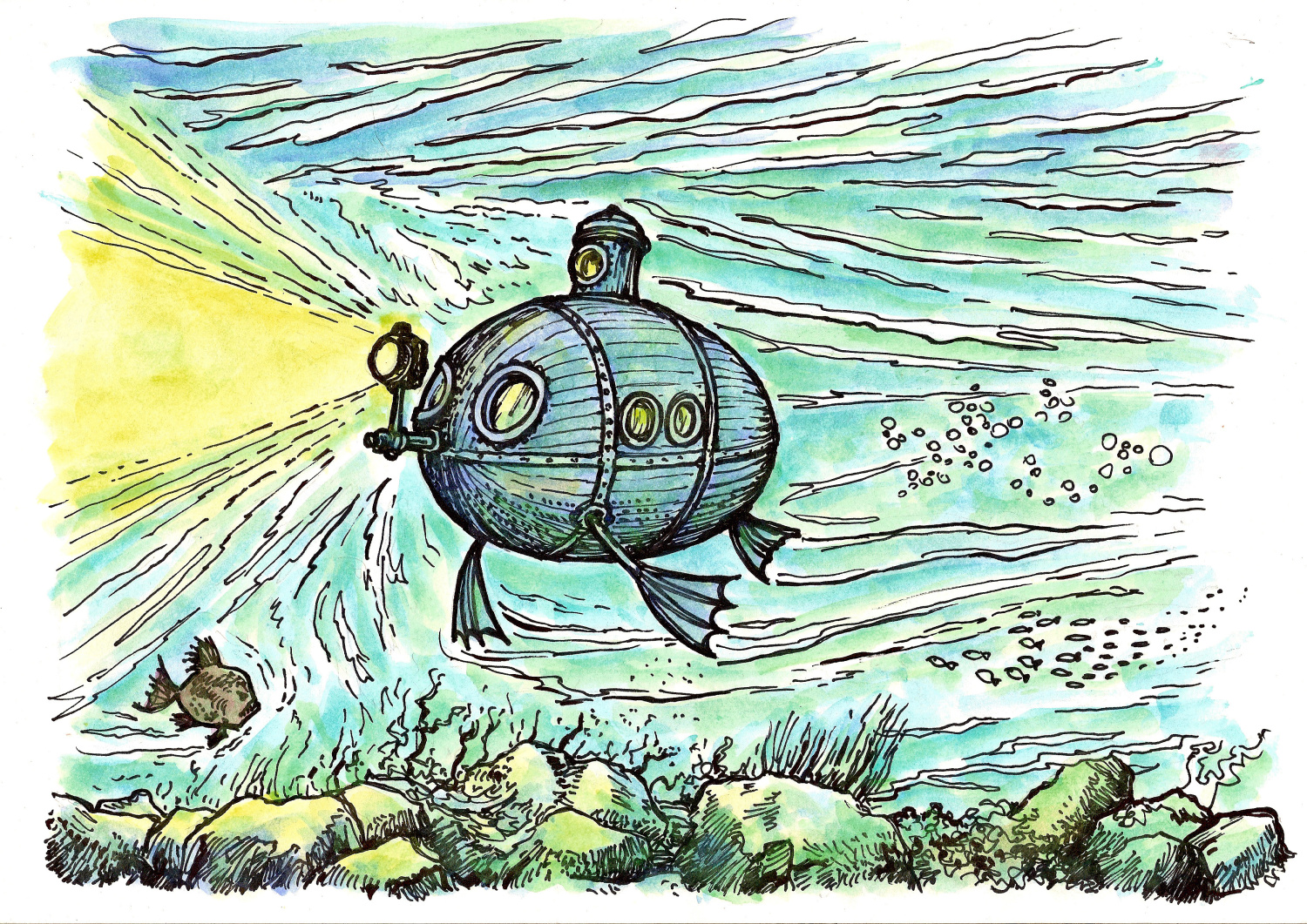 Z Lipnice 2015 - ponorka